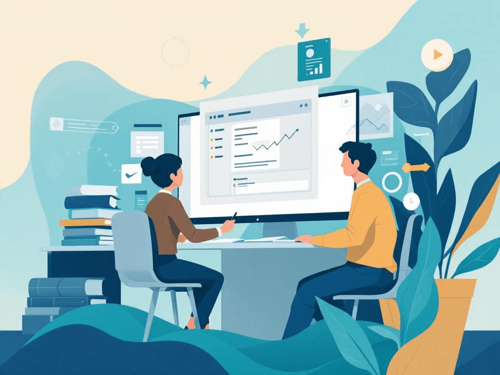A professional abstract illustration representing the concept of Auditing Before You Model in Data Science